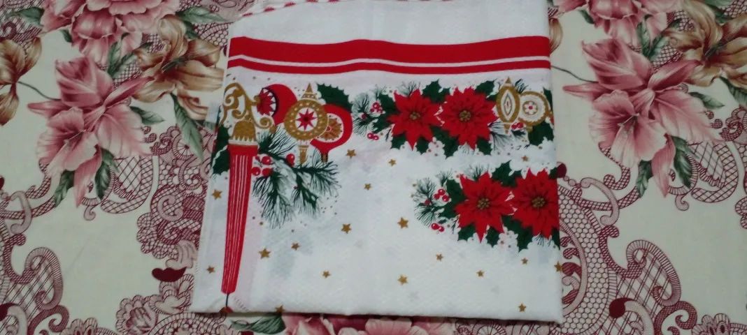 Toalha de mesa natalina