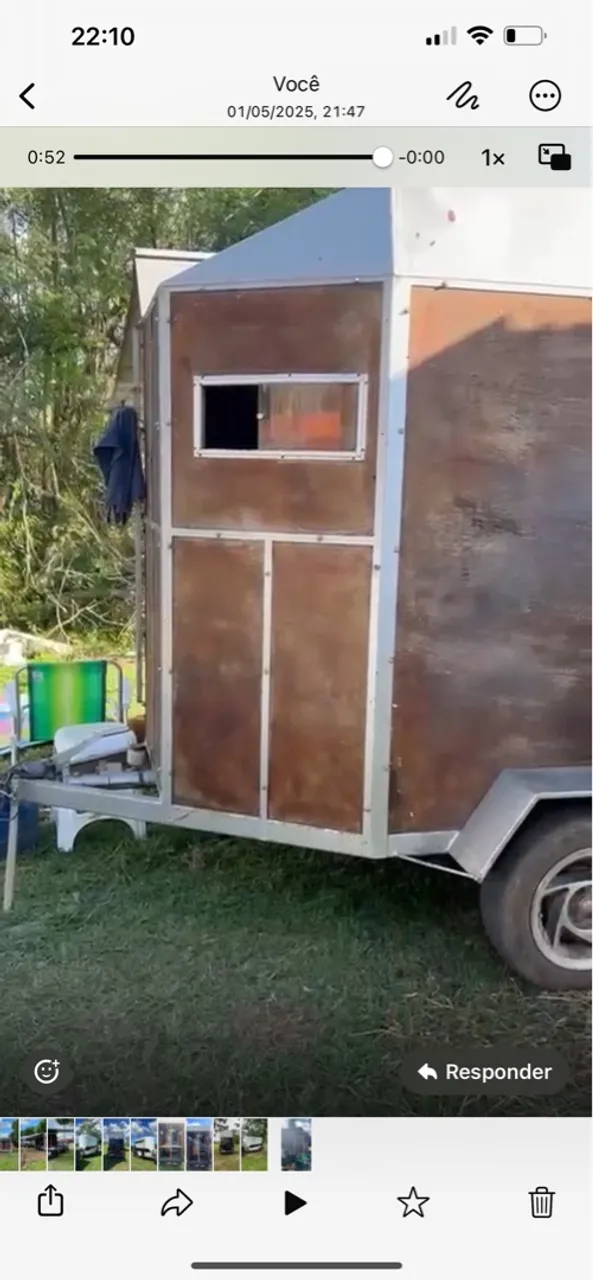 Reboque para cavalo e rodeio!