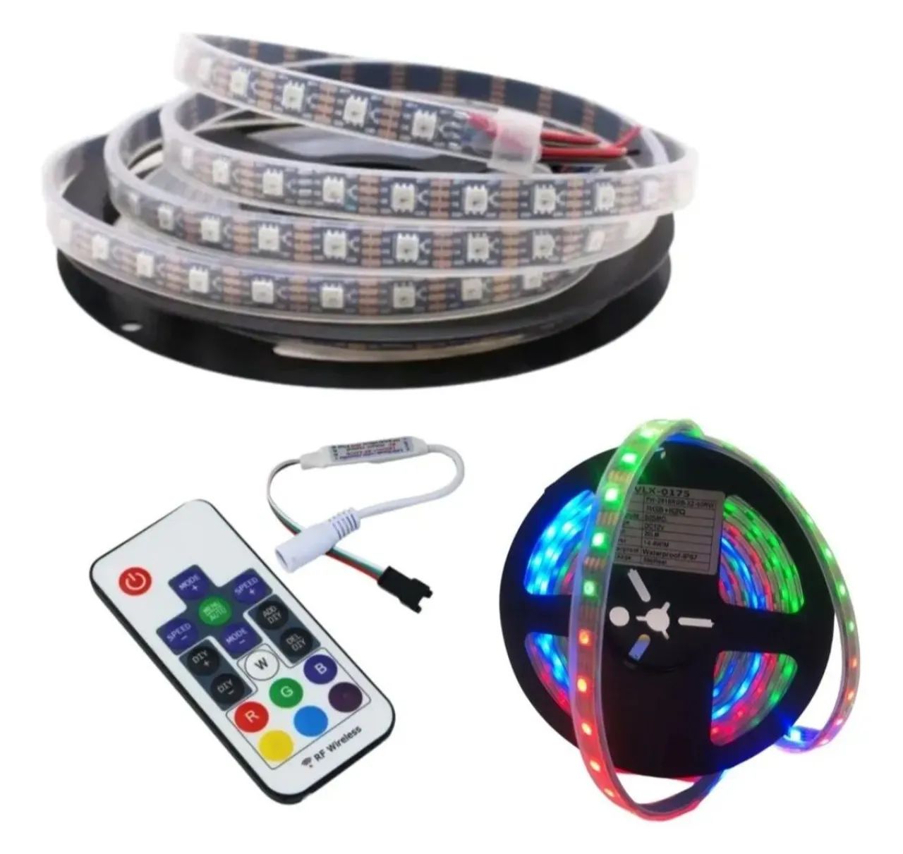 Fita de Led Ws2815 (som automotivo)