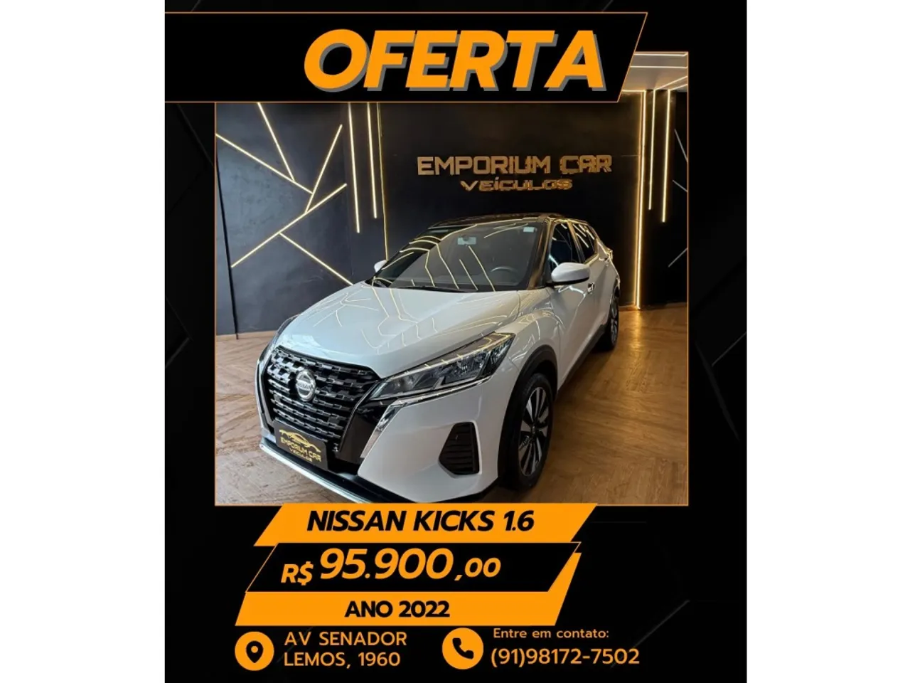 Nissan Kicks 2022 1.6 16v flexstart active xtronic