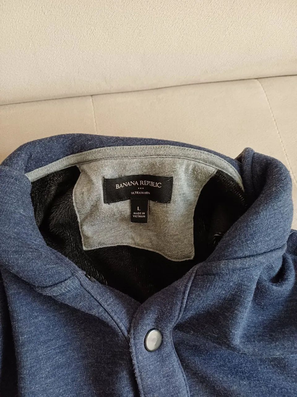 Blusa masculina Banana Republic ultrawarm tam G  - Foto 5