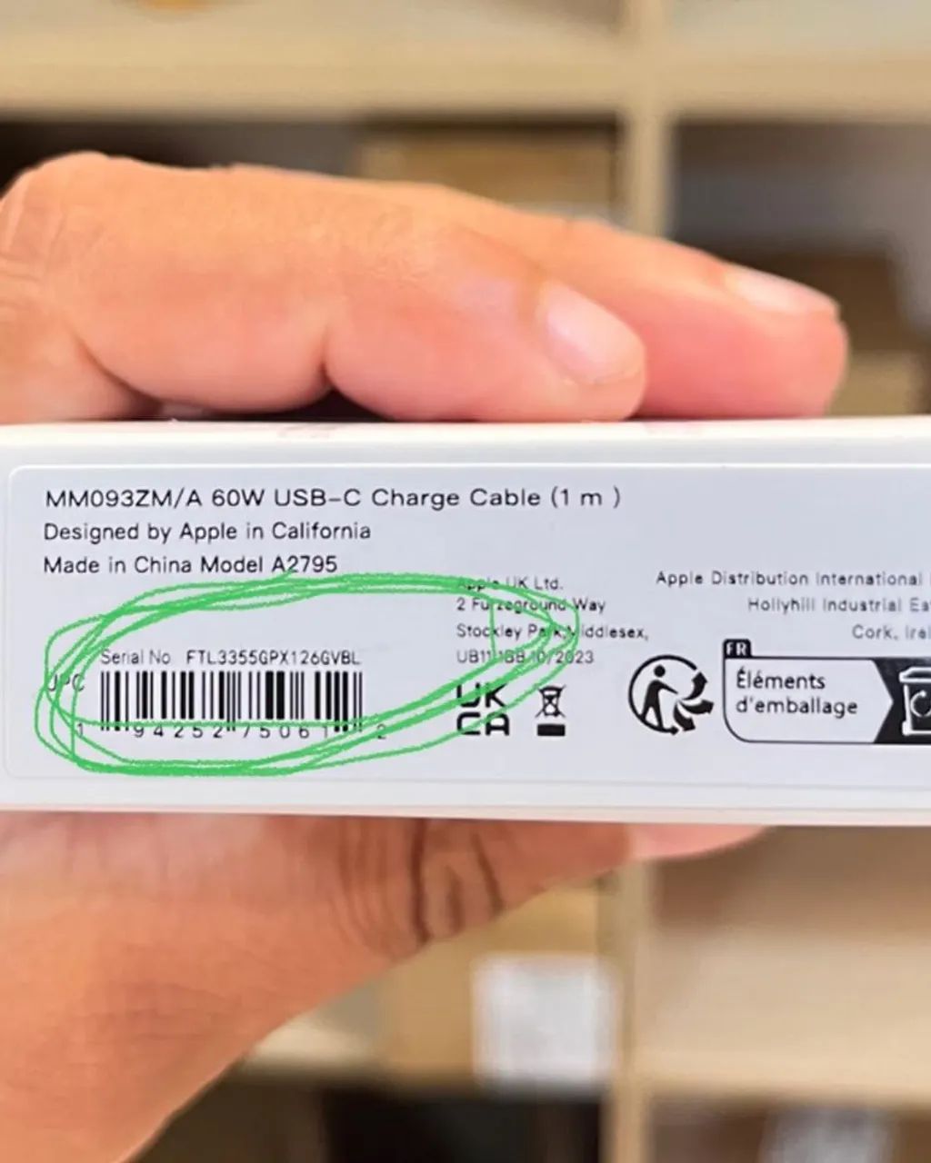 CABO USB-C 60W IPhone 15 e 16 Original Apple - Foto 2