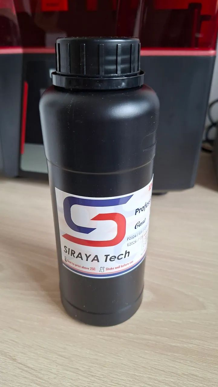 Cera Calcinável 12k Syraya Tech - Impressora 3D UV LCD  500g Purple