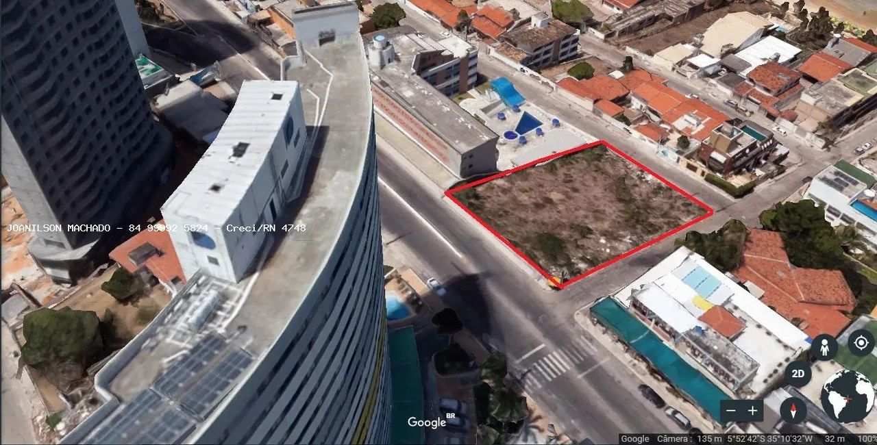 TERRENO EM PONTA NEGRA  1.500m² - PONTA NEGRA
