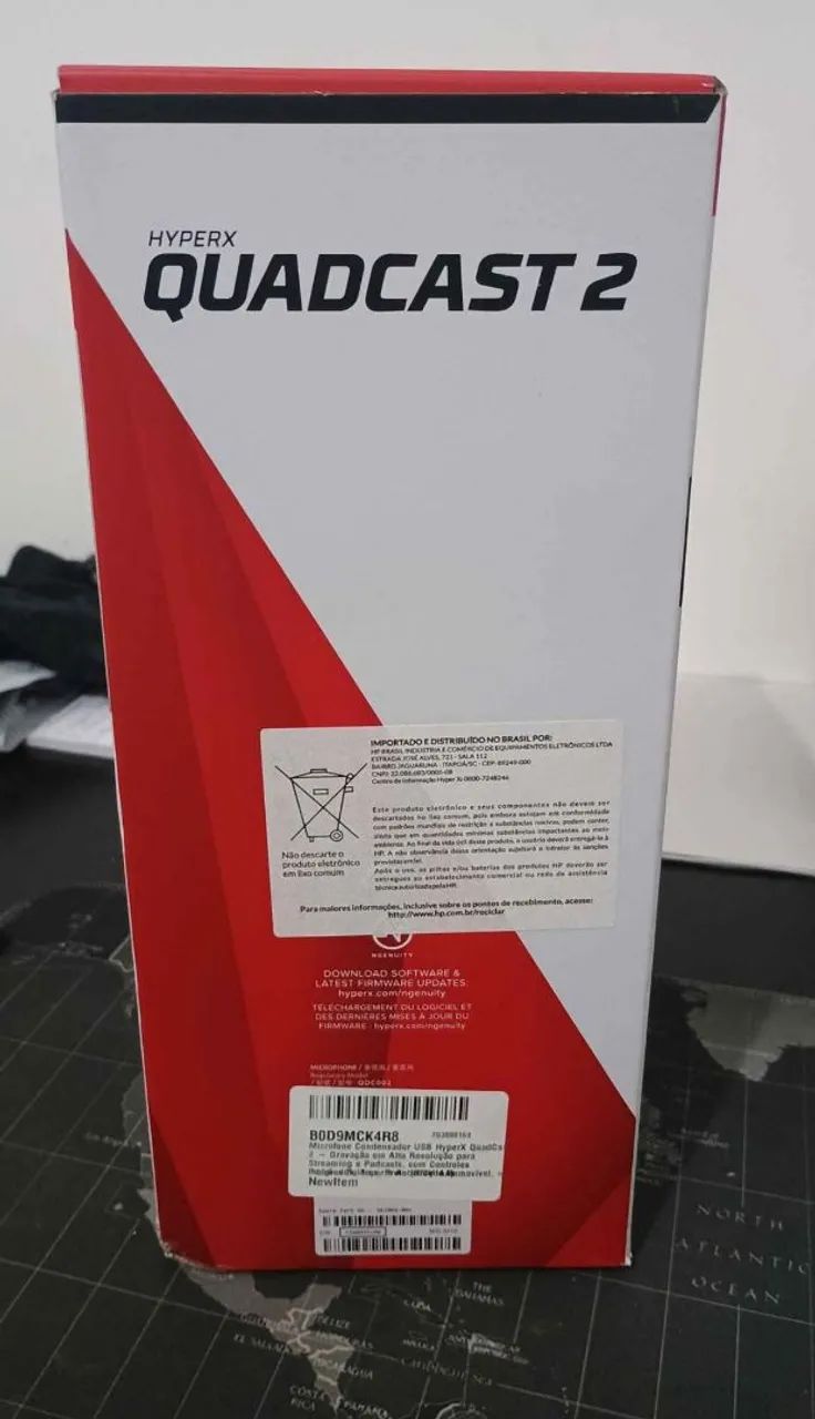Microfone HyperX Quadcast 2 Zero - Foto 4