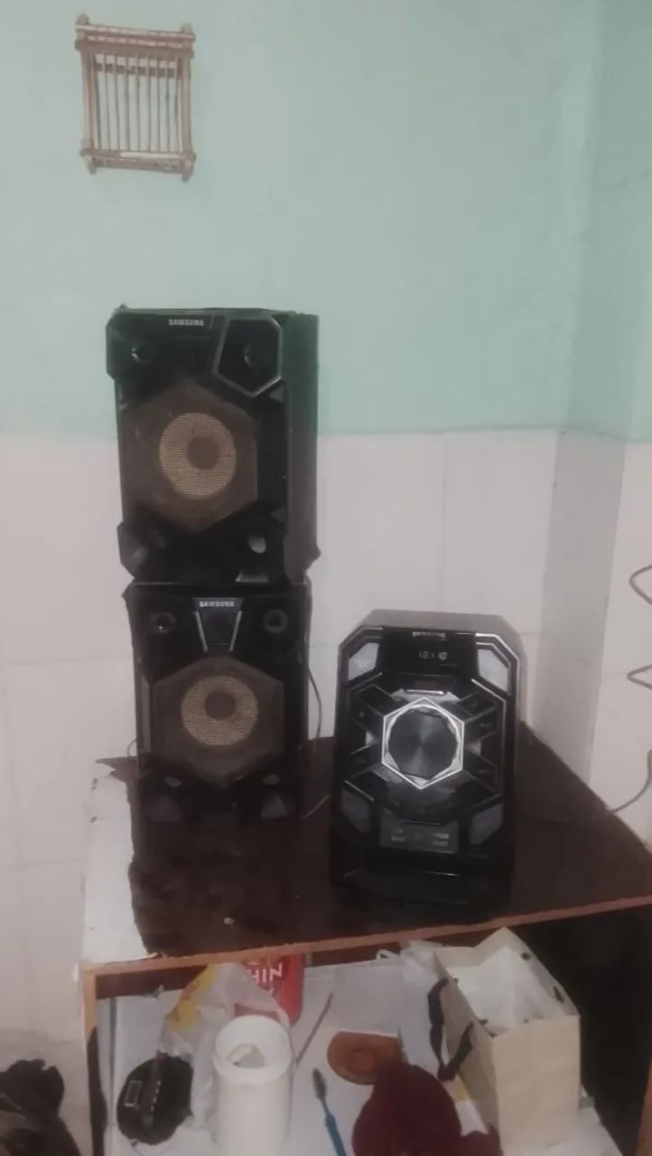 Mini system Samsung funcionando perfeitamente tudo  - Foto 3