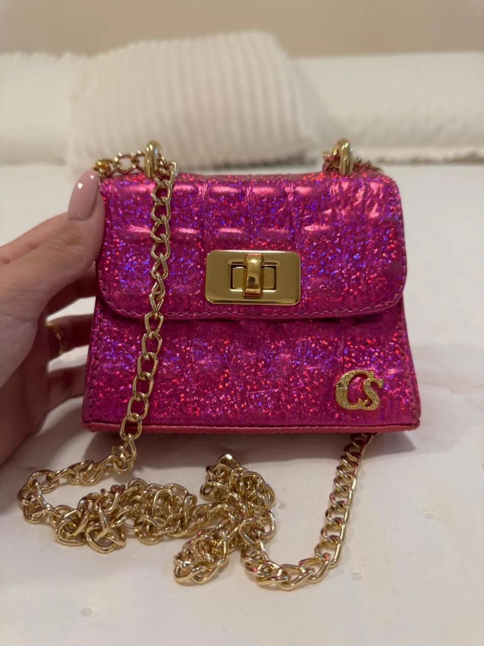     Mini bolsa Carmen Steffens pink 