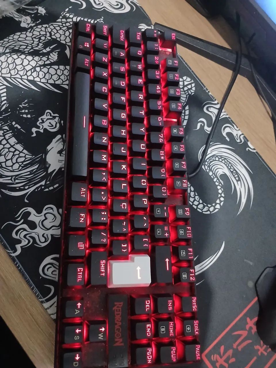TECLADO KURAMA E MOUSE LOGITECH G502 - Foto 2