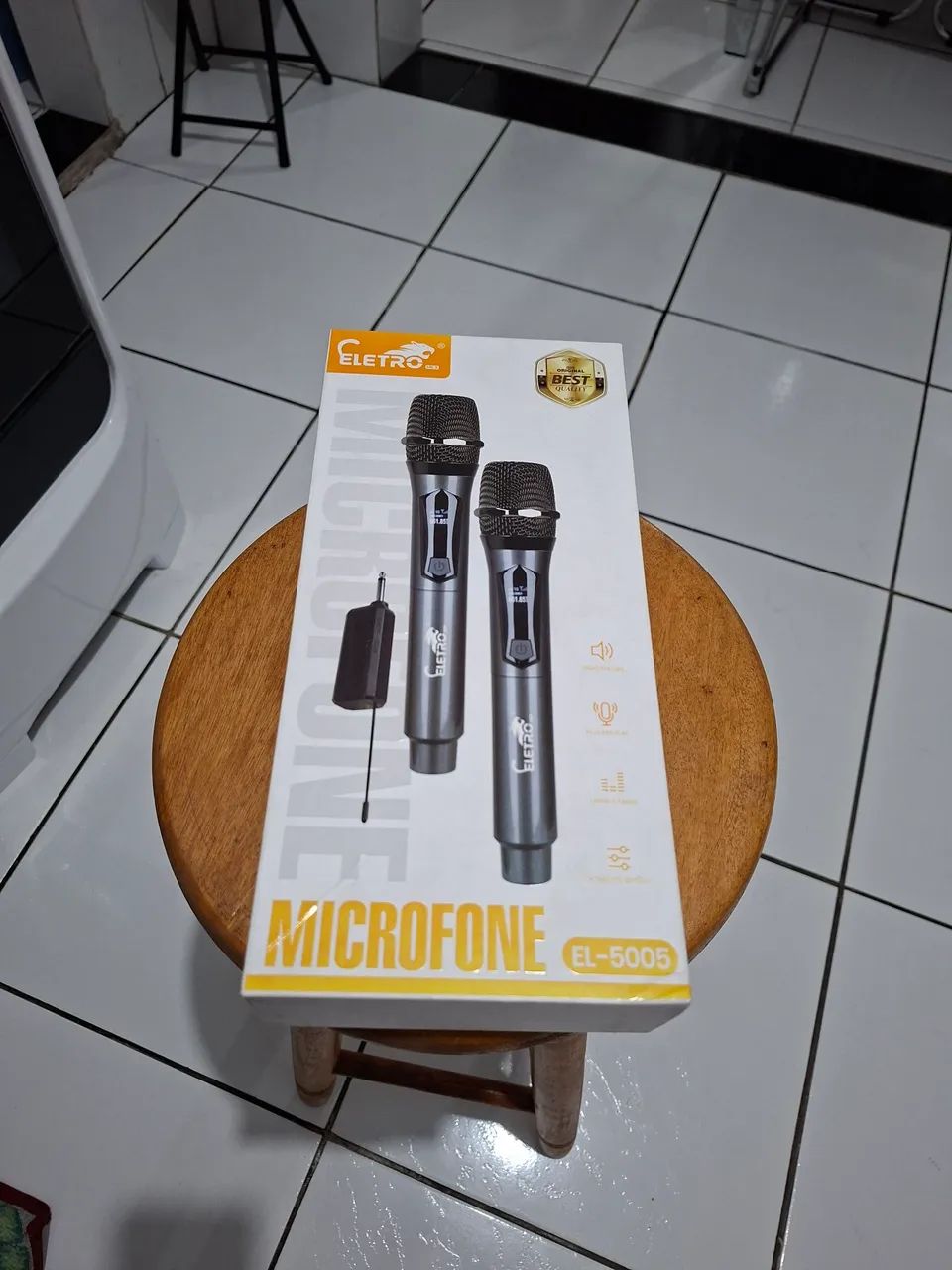 Microfone EL-5005 ELETRO-MEX - Foto 3