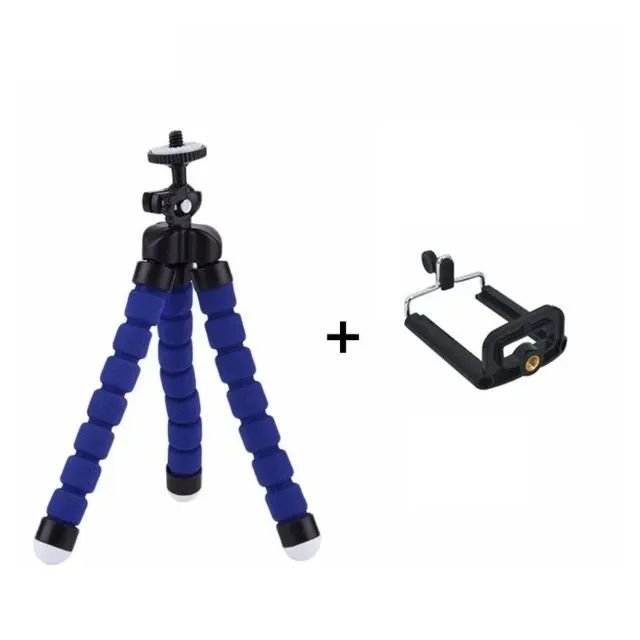 Tripé de Alta Flexibilidade 16cm p/ Celular - Suporte de Mesa -Loja Coimbra Computadores - Foto 3