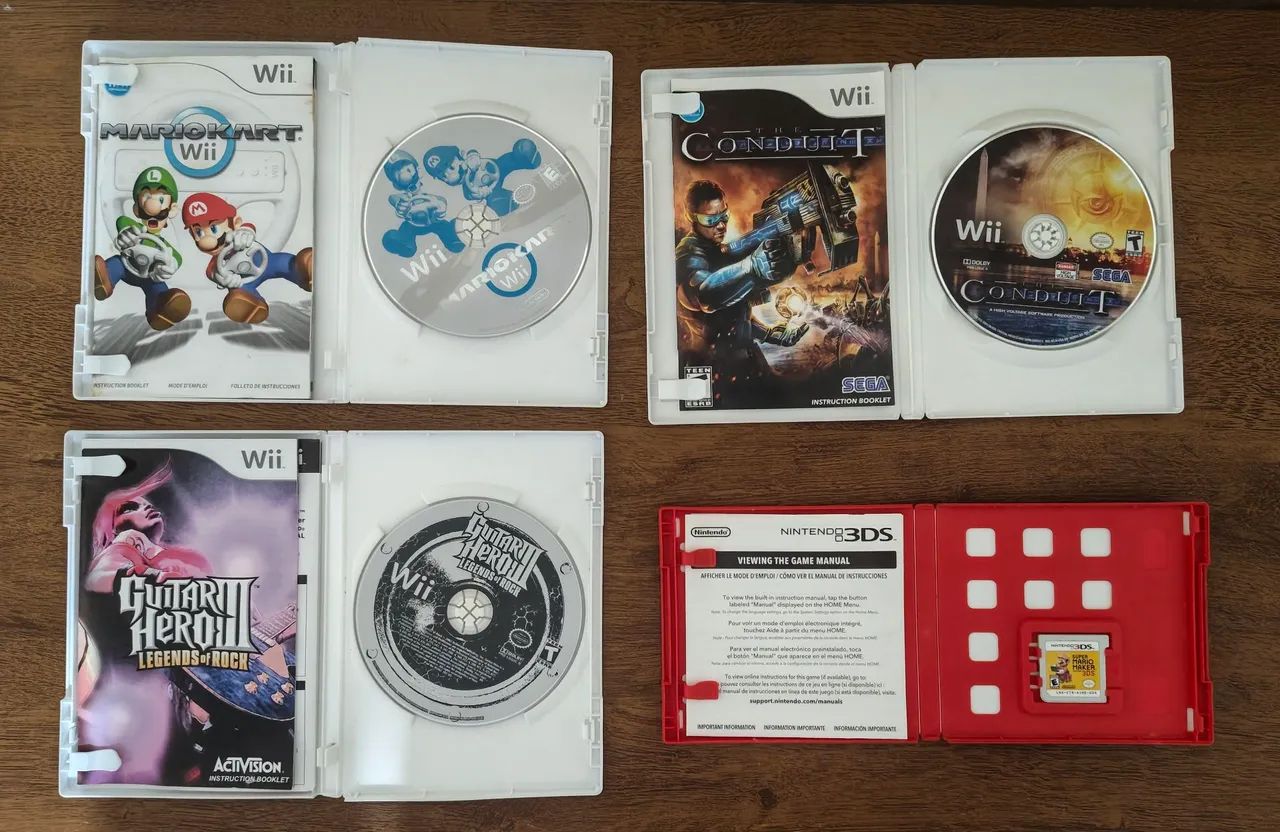 VENDO JOGOS NINTENDO 64/WII e 3DS - Jogos de Vídeo Game - Méier