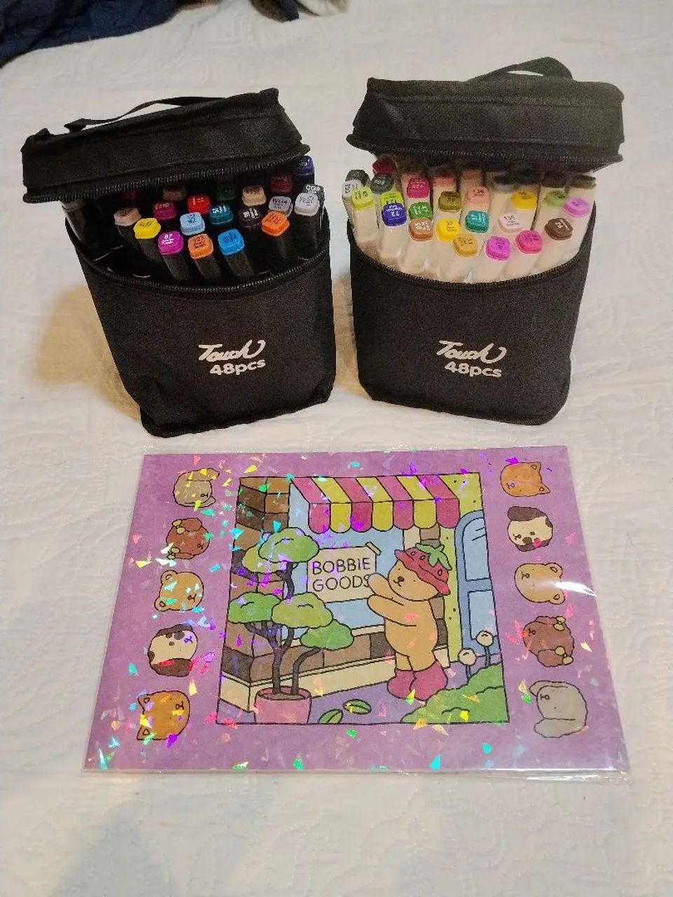 KIt 48 Canetas Bobbie Good+ Caderno Bobbie Good  - Foto 5