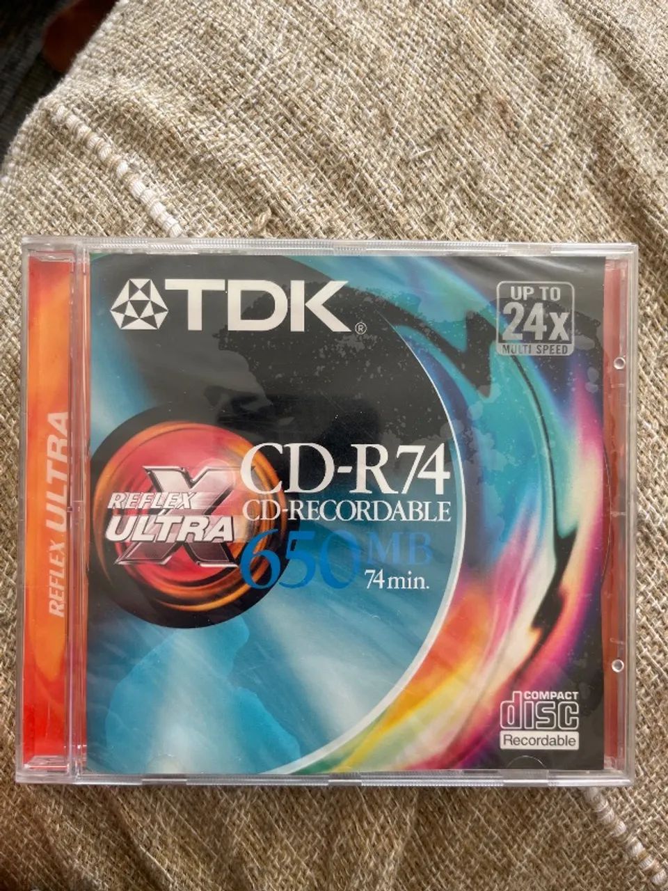 CD TDK R74 RECORDABLE