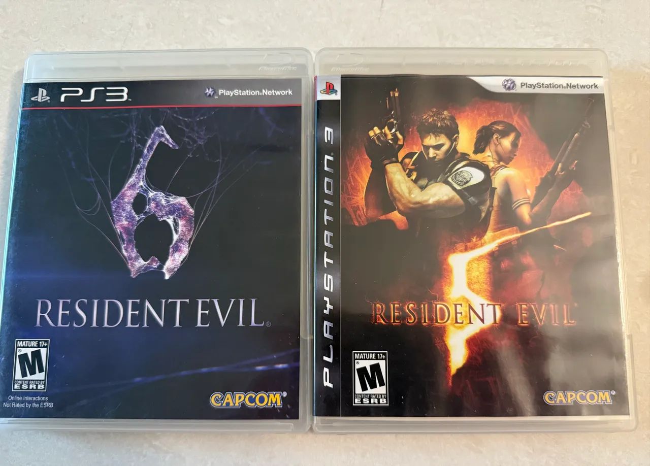 Jogo PS3 Resident Evil 4 Resident Evil 5