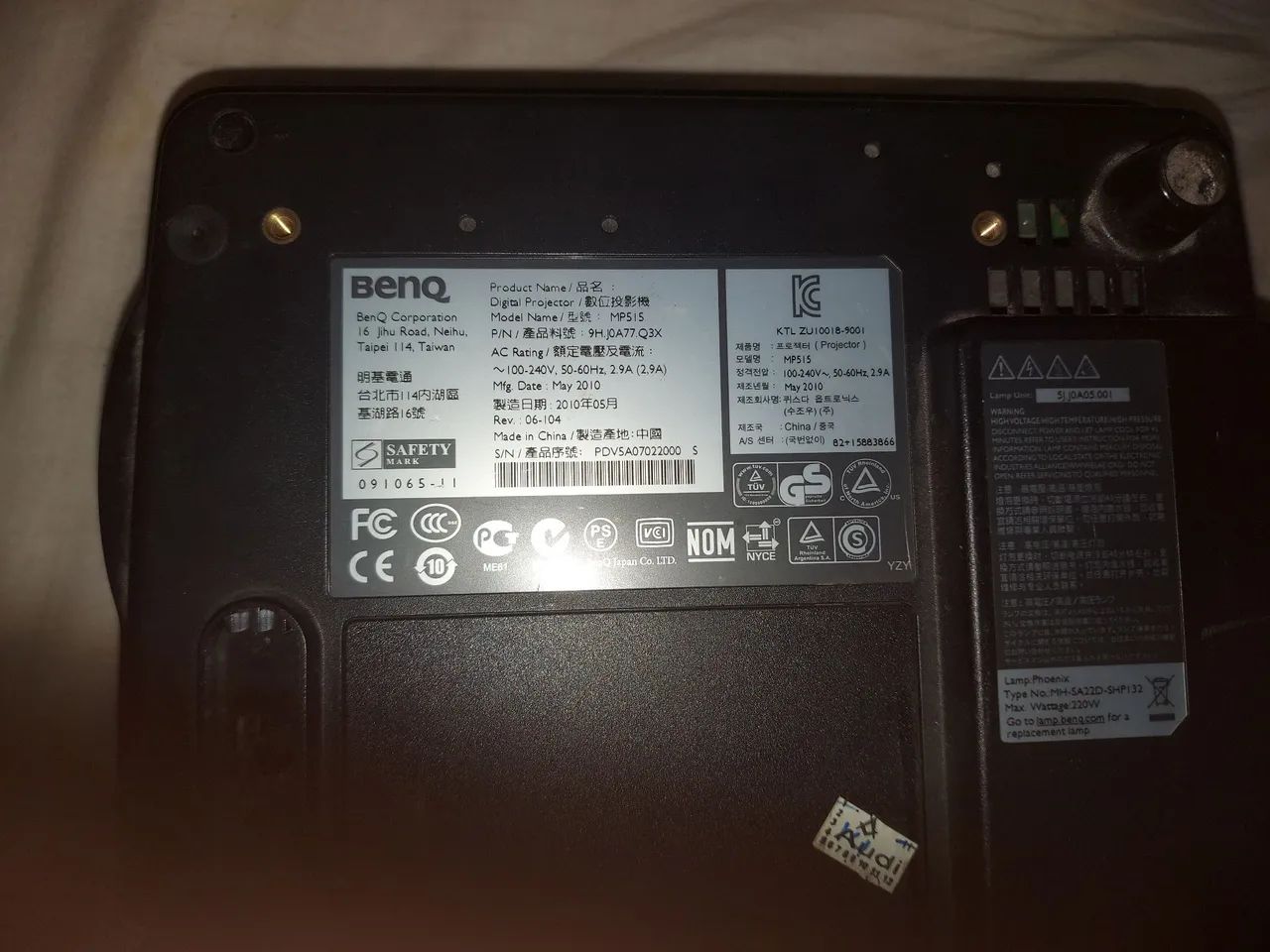 Projetor benq leia a descrição  - Foto 4