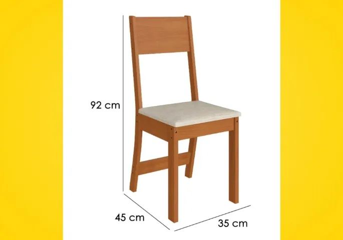 Mesa de Jantar com Cadeiras Nova65704316528259122
