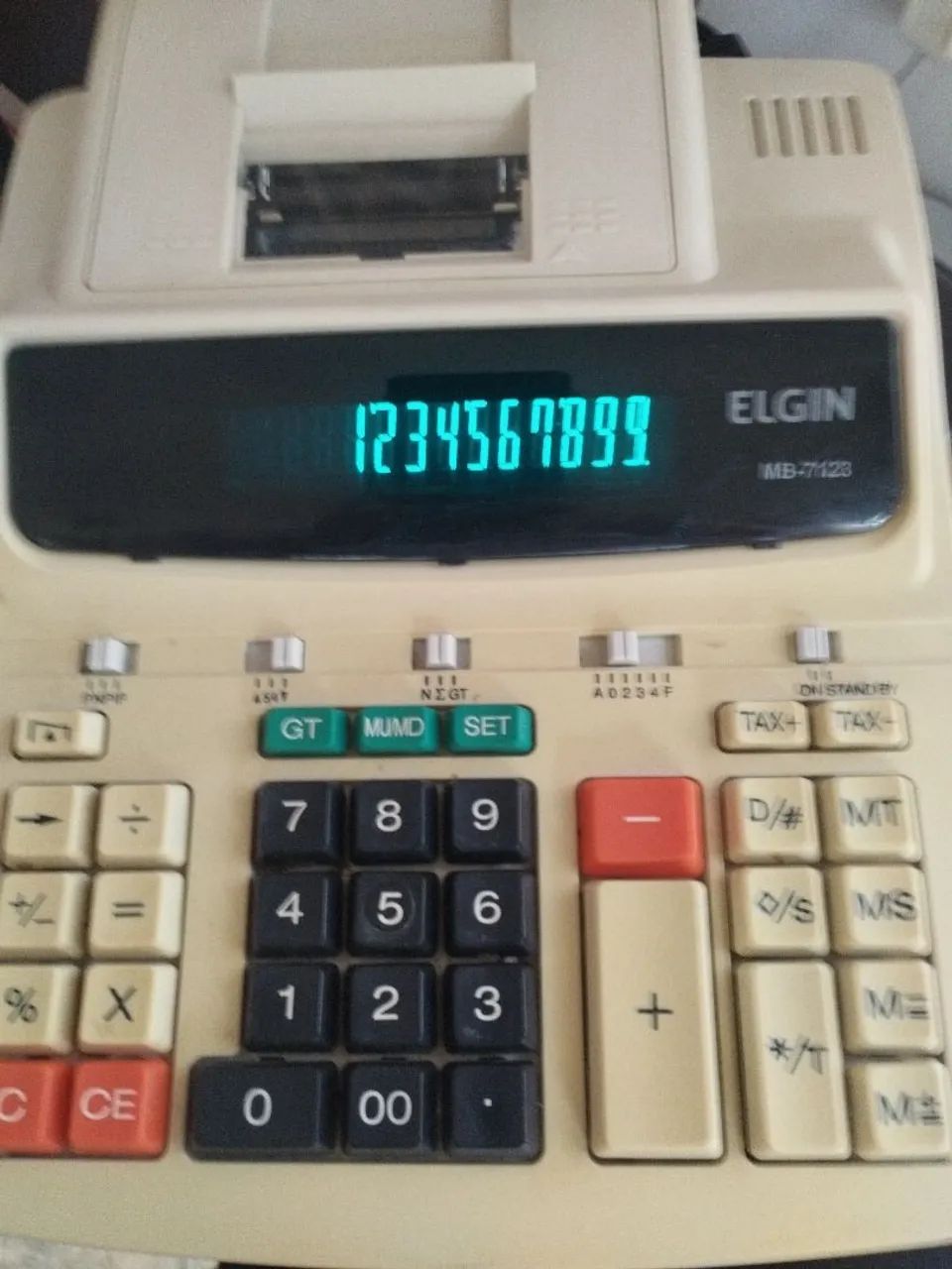 Calculadora Elgin MB-7123 com Impressão - Foto 2