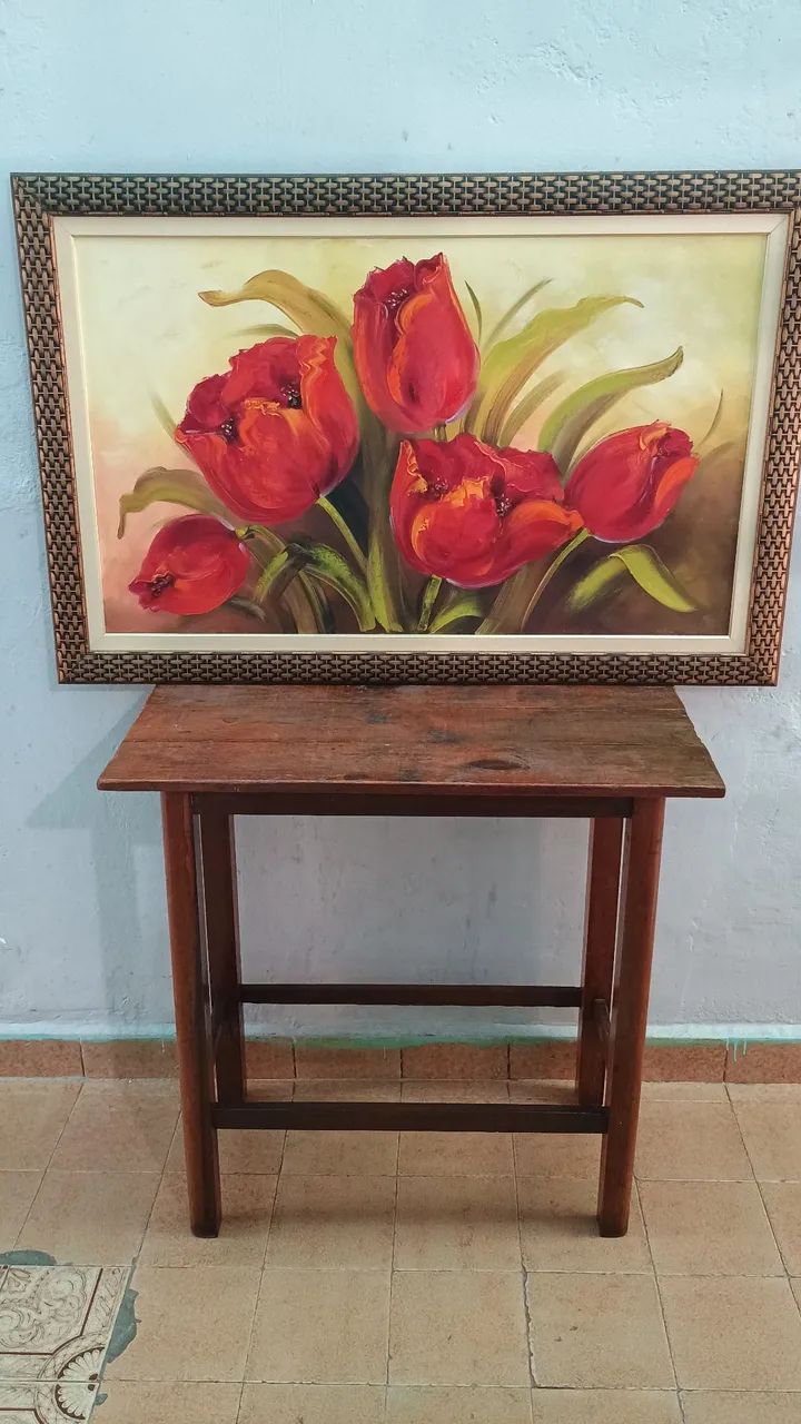 Quadro grande luxuoso com moldura!!!!