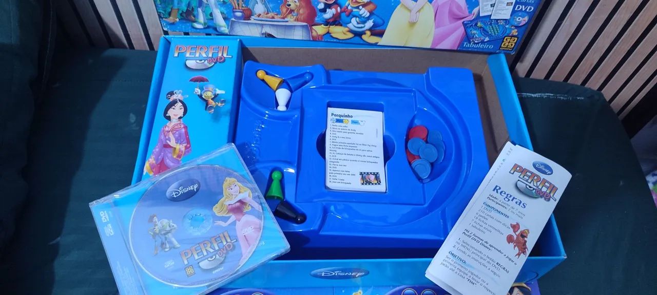 Perfil Junior Disney com Dvd- Novo - Foto 2