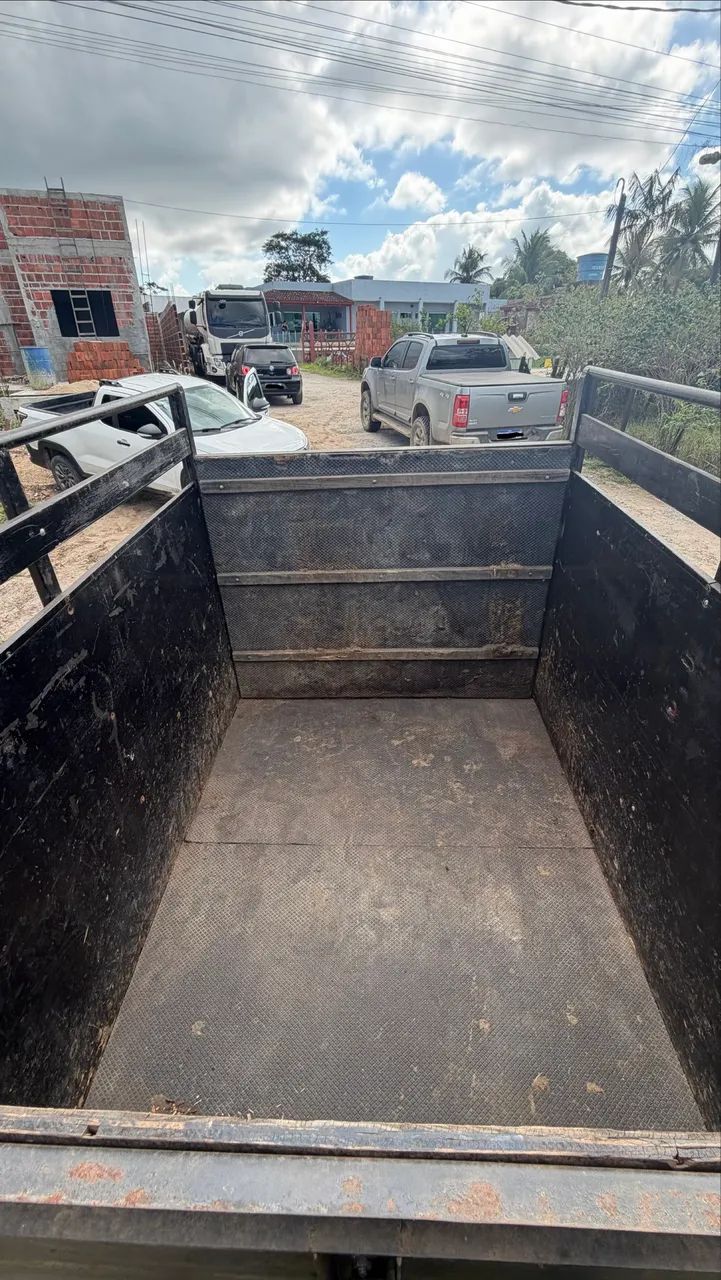 Reboque carroça para 2 cavalos 2 eixos trucado - Foto 4