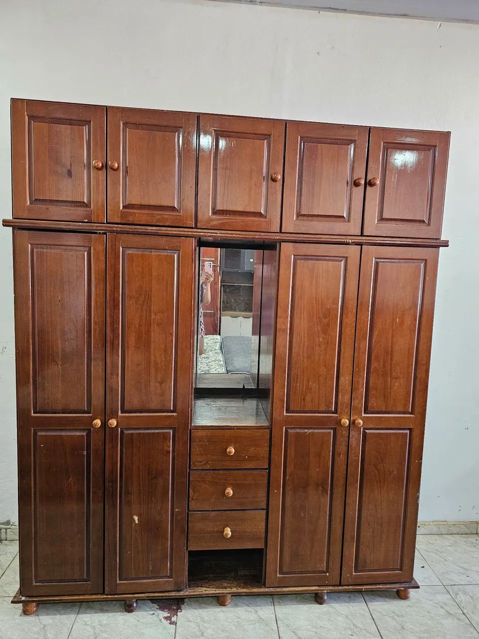 Guarda roupa usado de pinho