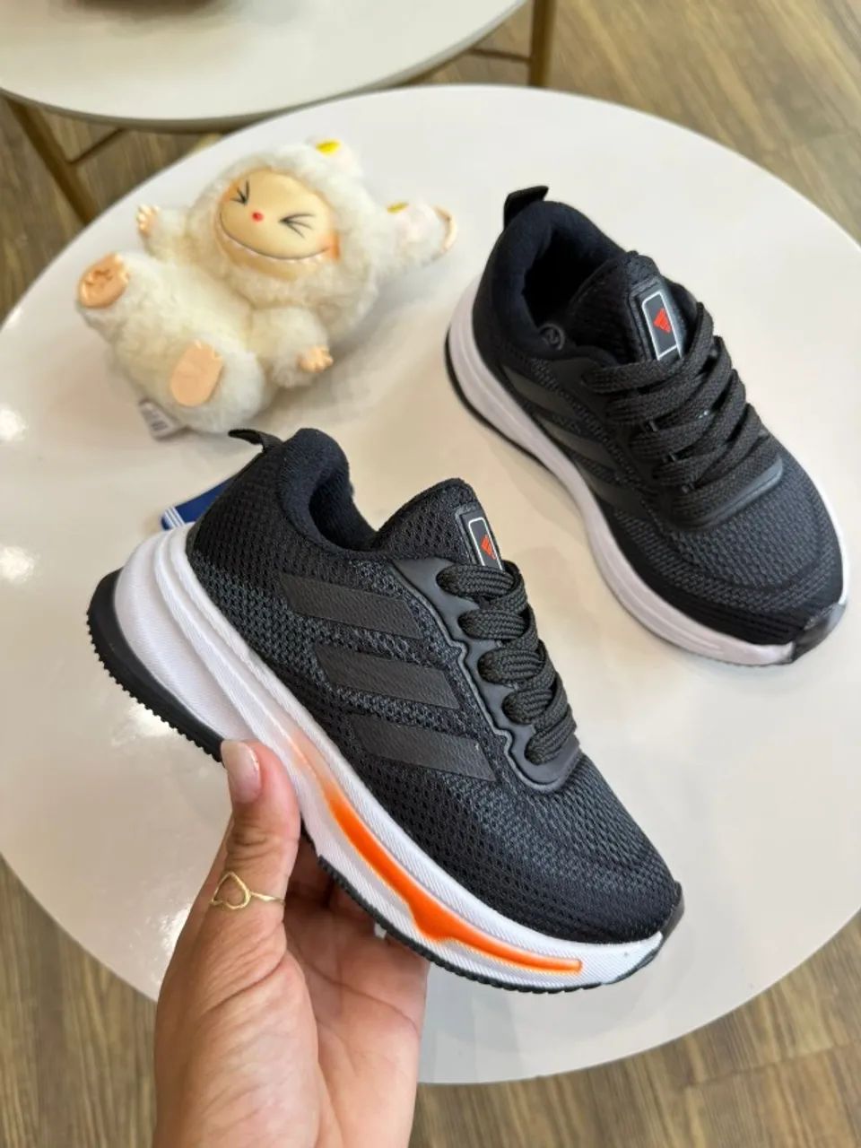 Tênis Adidas Supernova Infantil Preto Linha Premium - Disponível 26 ao 33  
