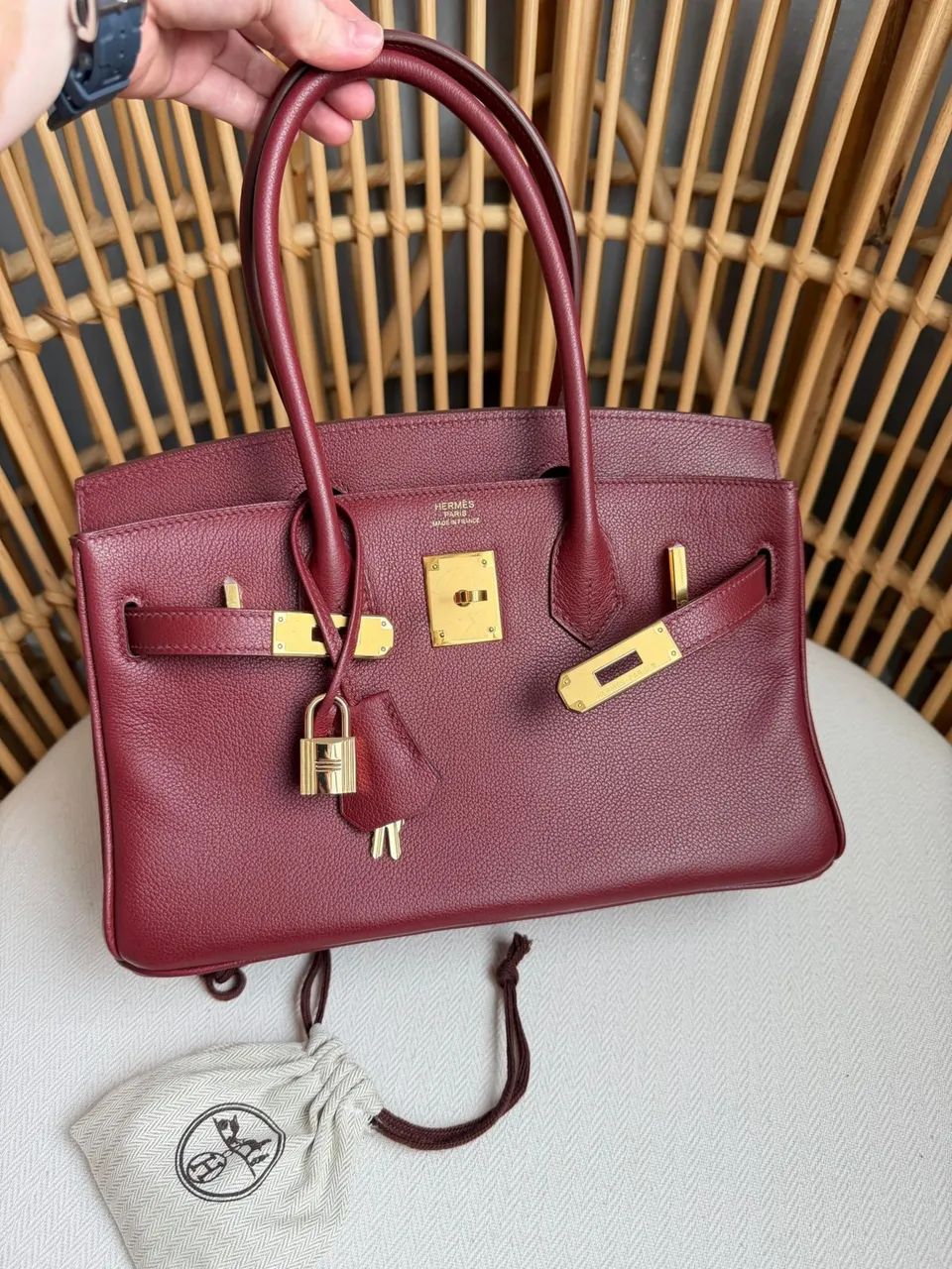 Bolsa Hermes Birking small large 
