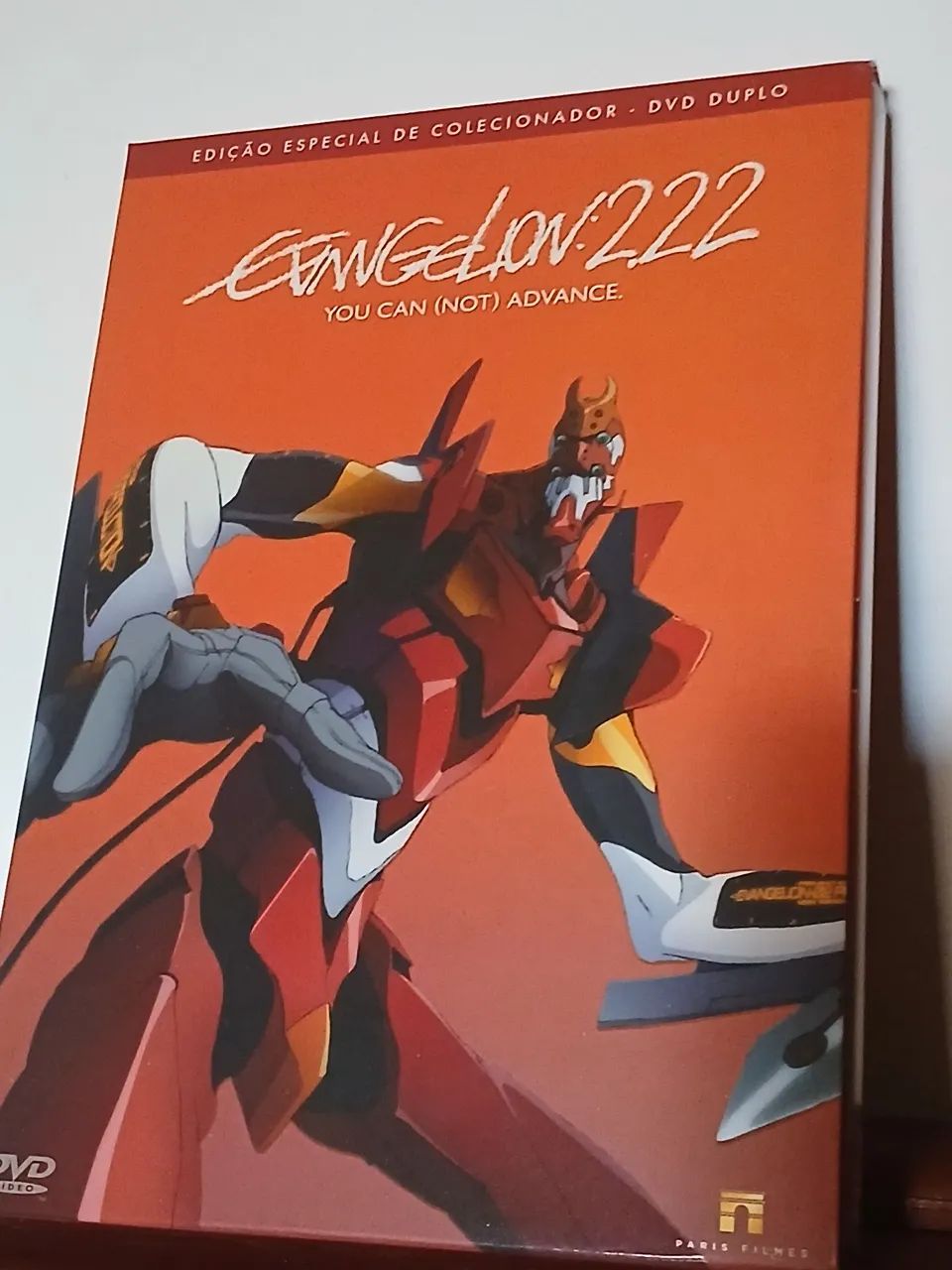 Dvd Evangelion 2.0 duplo com luva
