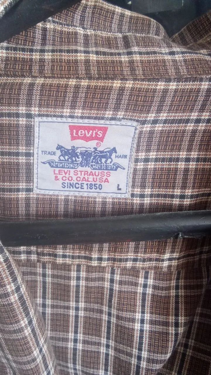 Camisa vintage Levi's anos 80/90 - Foto 3