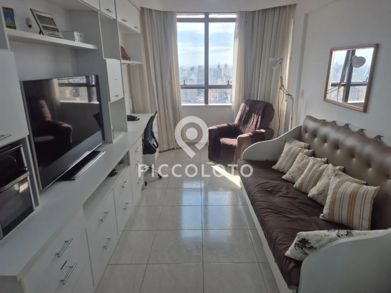 Flat para alugar em Campinas, Centro, com 1 quarto, com 44 m², L'Hirondelle