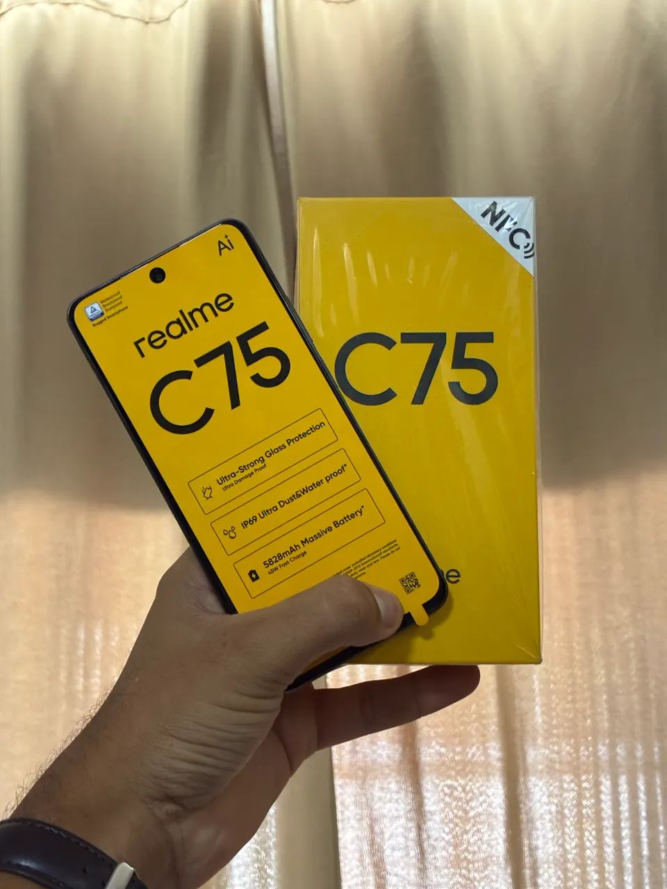 Celular realme c75 - seminovo - pronta entrega 