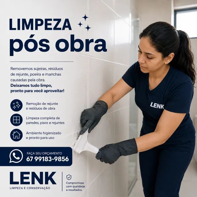 Limpeza Comercial, Pós-Obra e Jardinagem - Foto 3