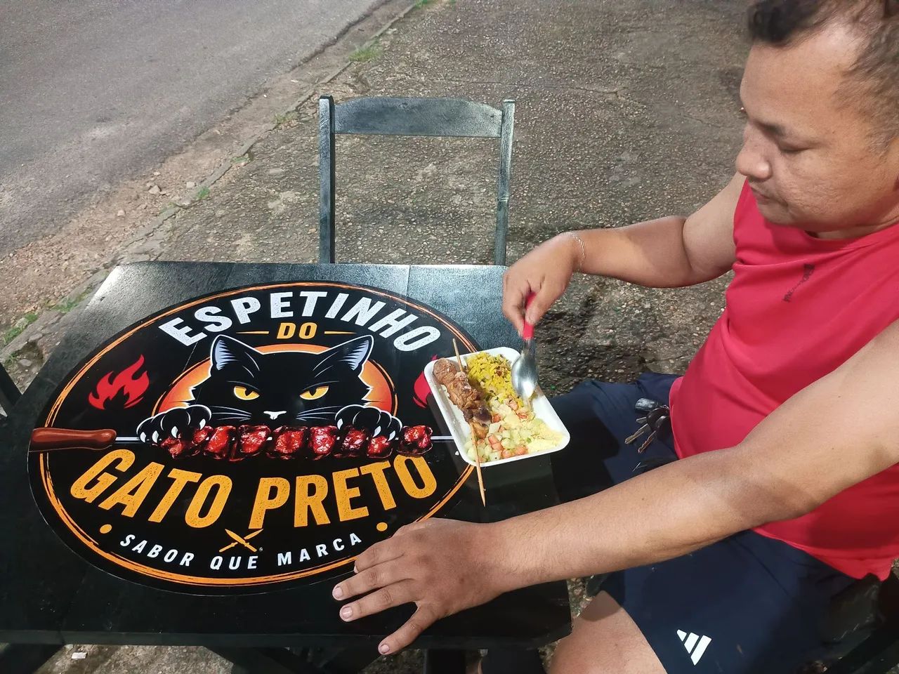 Jogo de mesa com cadeira  - Foto 2