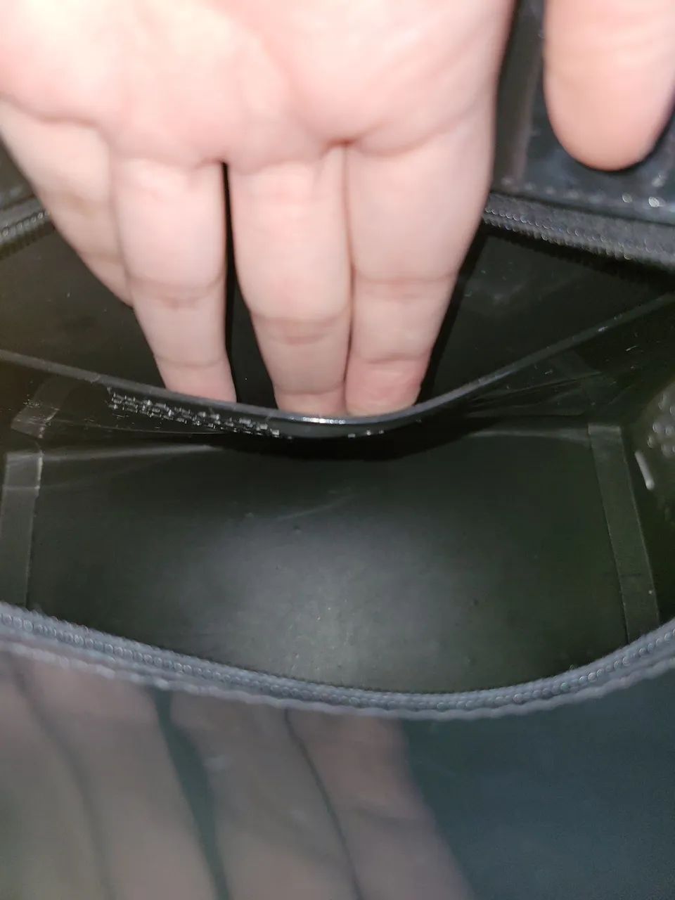 bolsa melissa preta alça ajustável - Foto 4