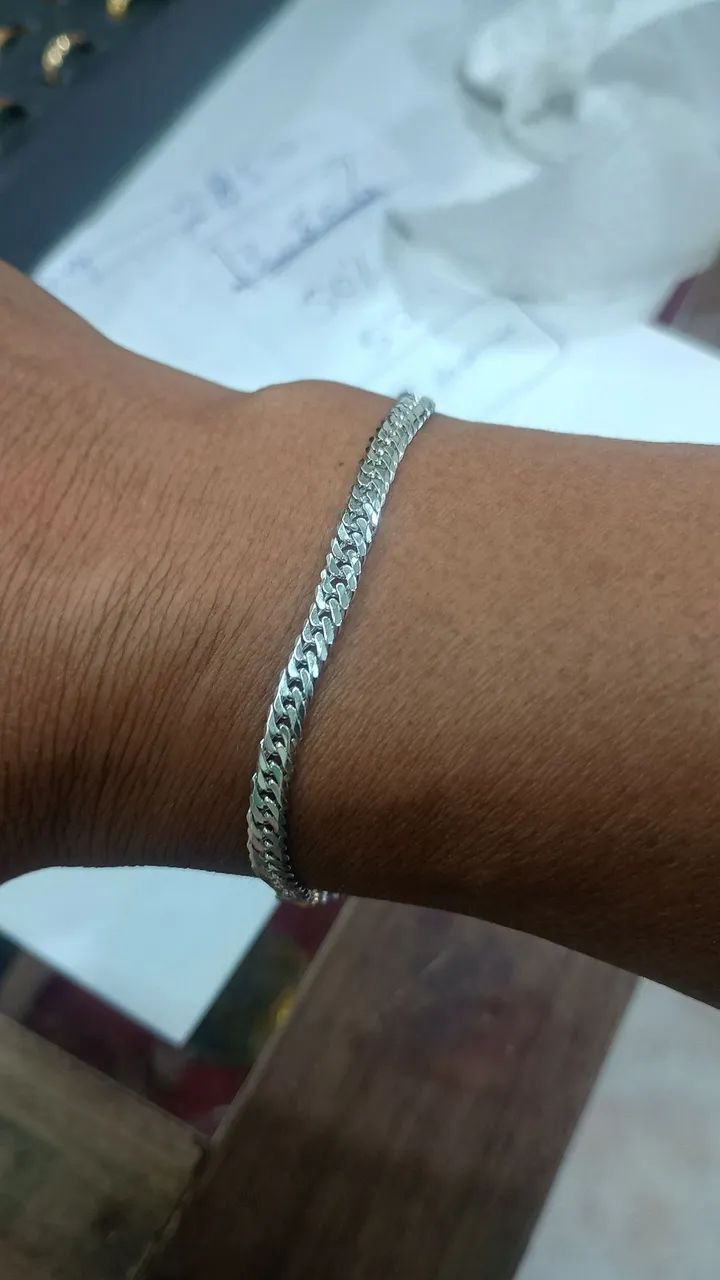 Pulseira de Prata  - Foto 3