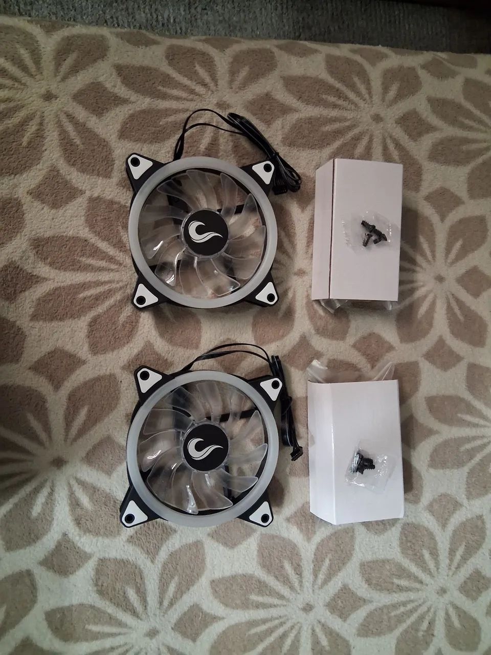 KIT 2X FANS ENERGY RISE MODE COM 2 CONTROLADORAS 