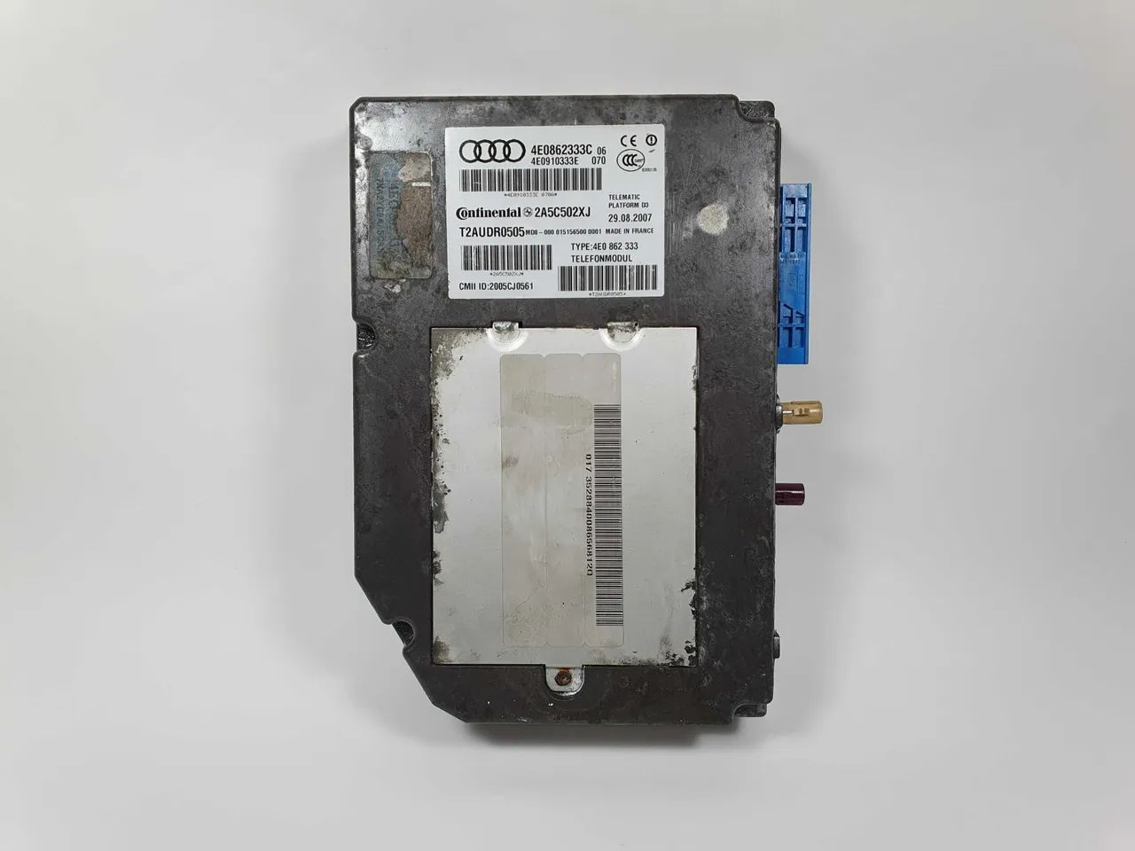 Módulo Telefone Celular Audi A8 D3 2003 A 2009 4e0862333c - Foto 2