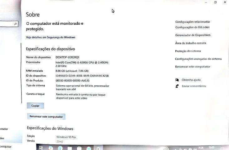 Notebook Intel Core i5 | 8GB RAM | SSD 240GB | Windows 10 Pro - Foto 4