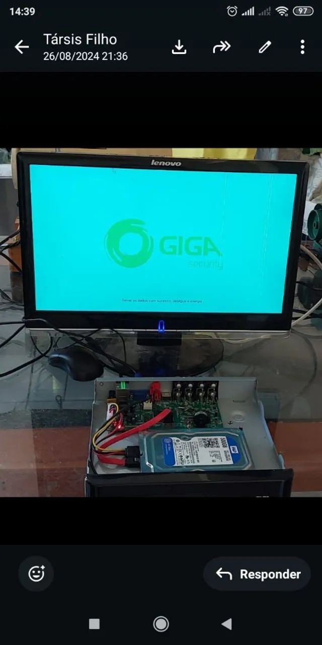 Gravador de vídeo DVR 