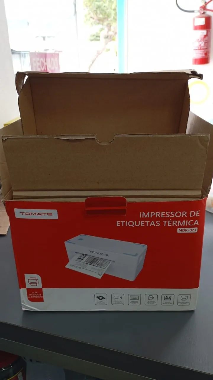 Impressora Termica de Etiqueta Tomate MDK-021 NOVA