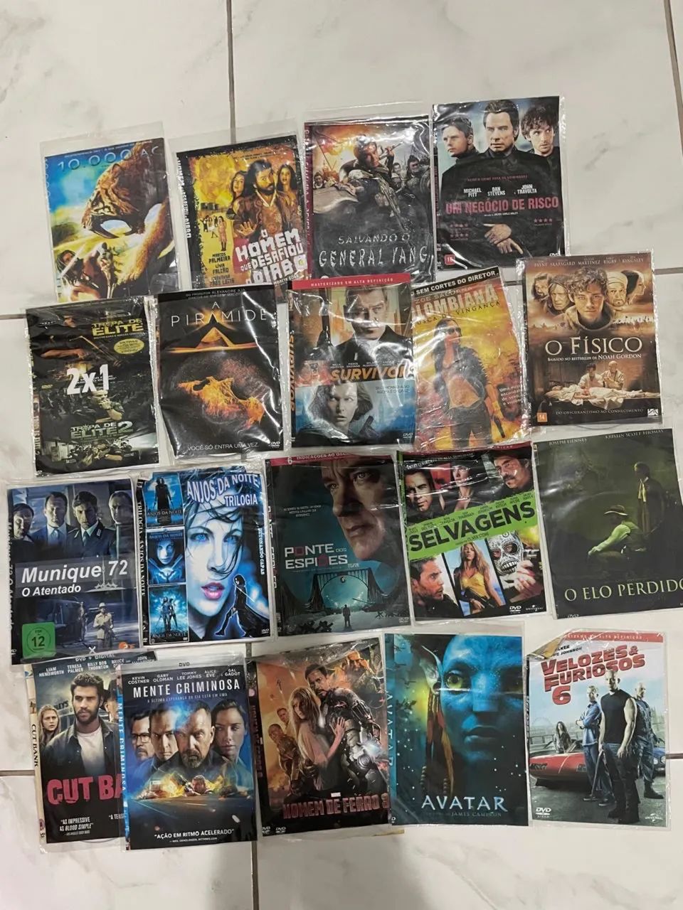 Dvds Faroeste/Suspense/Ação?