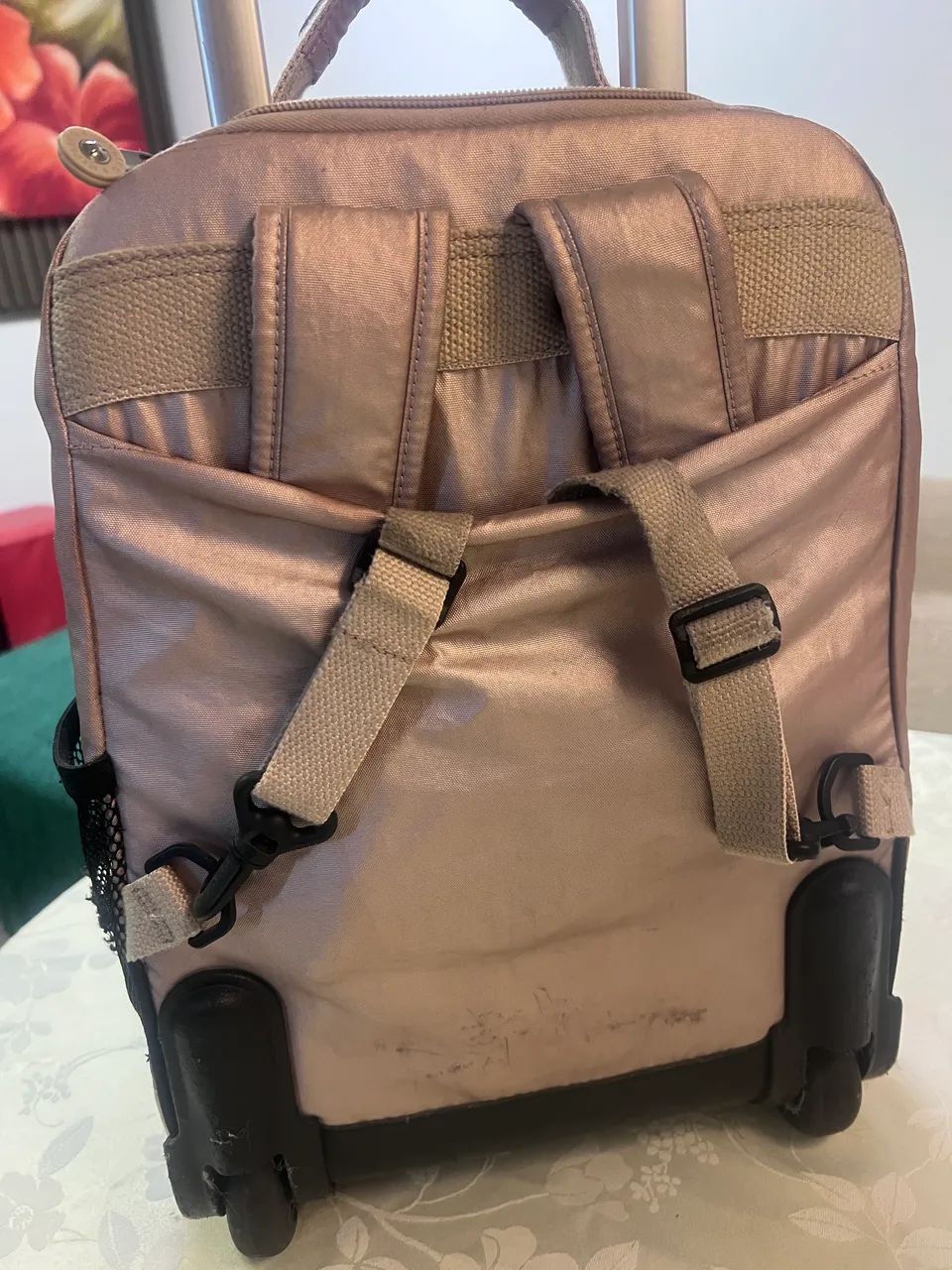 Mochila KIPLING ROSA METALIZADA  - Foto 2