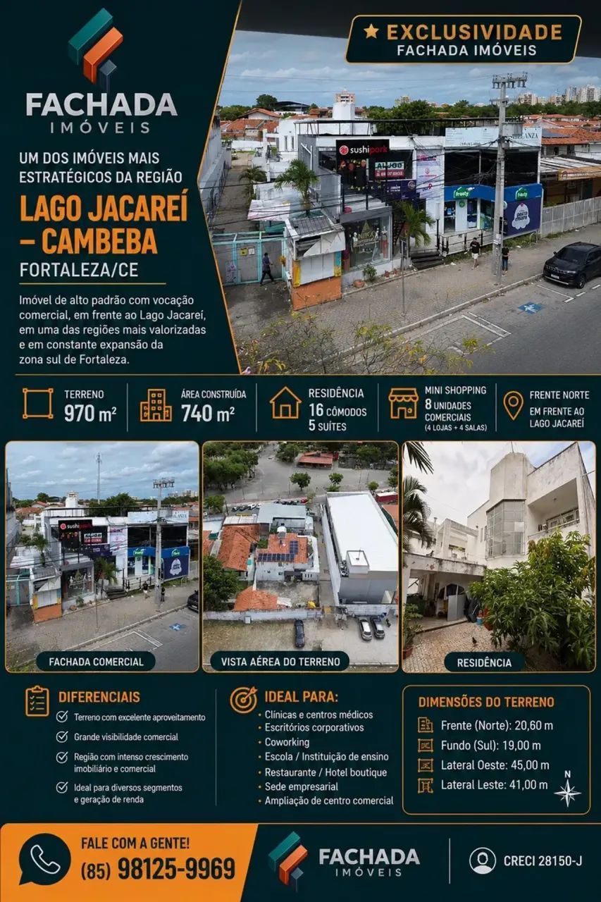 Casa no lago jacarey - Cambeba imóvel comercial - Foto 5