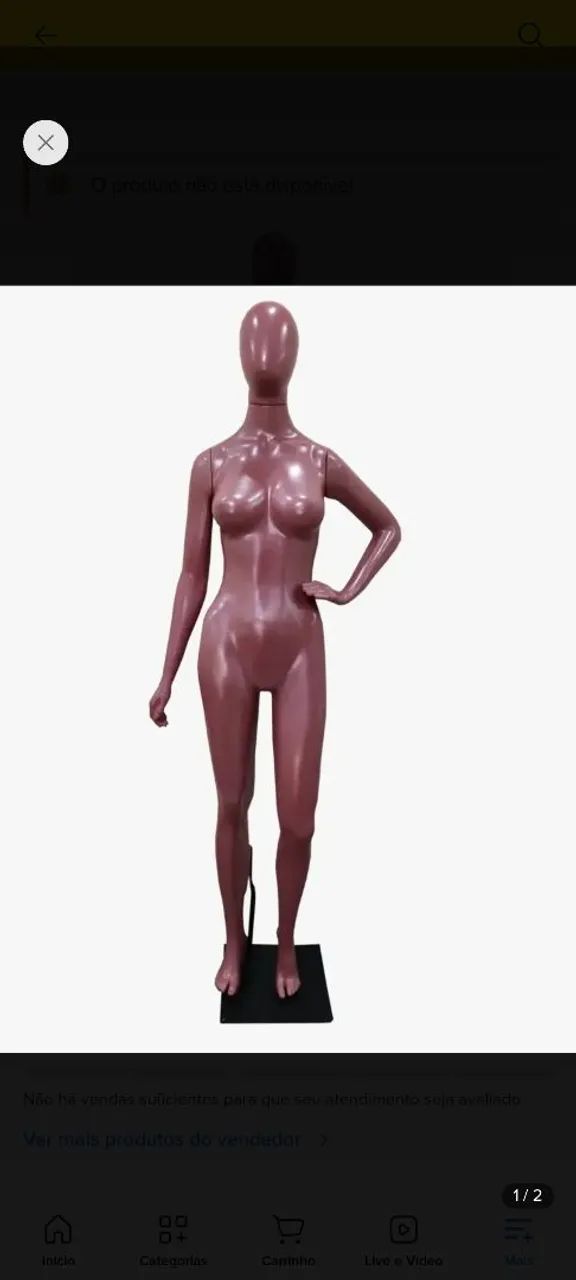 Manequim feminina pose magra cor rose mais base