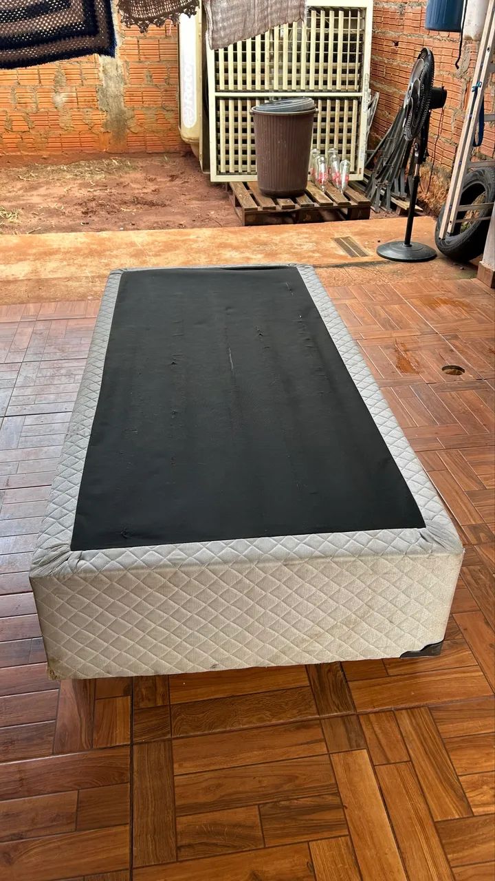 Cama Box Solteiro Umaflex modelo Roma com molas ensacadas - Foto 5