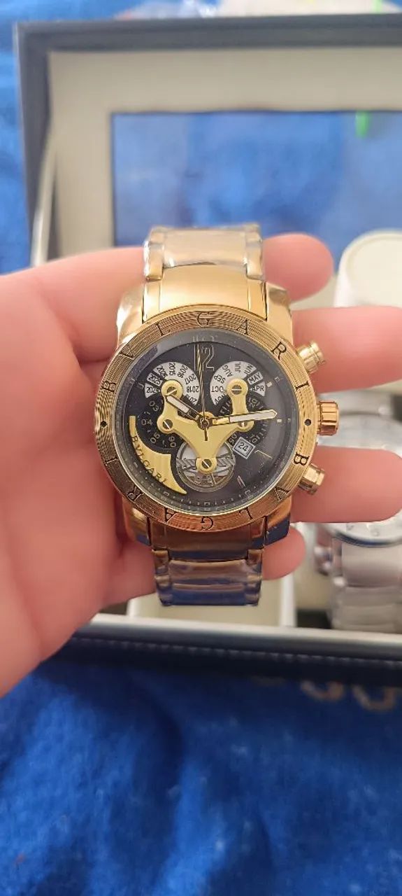 Relógio BVLGARI (Fundo de vidro) - Foto 4