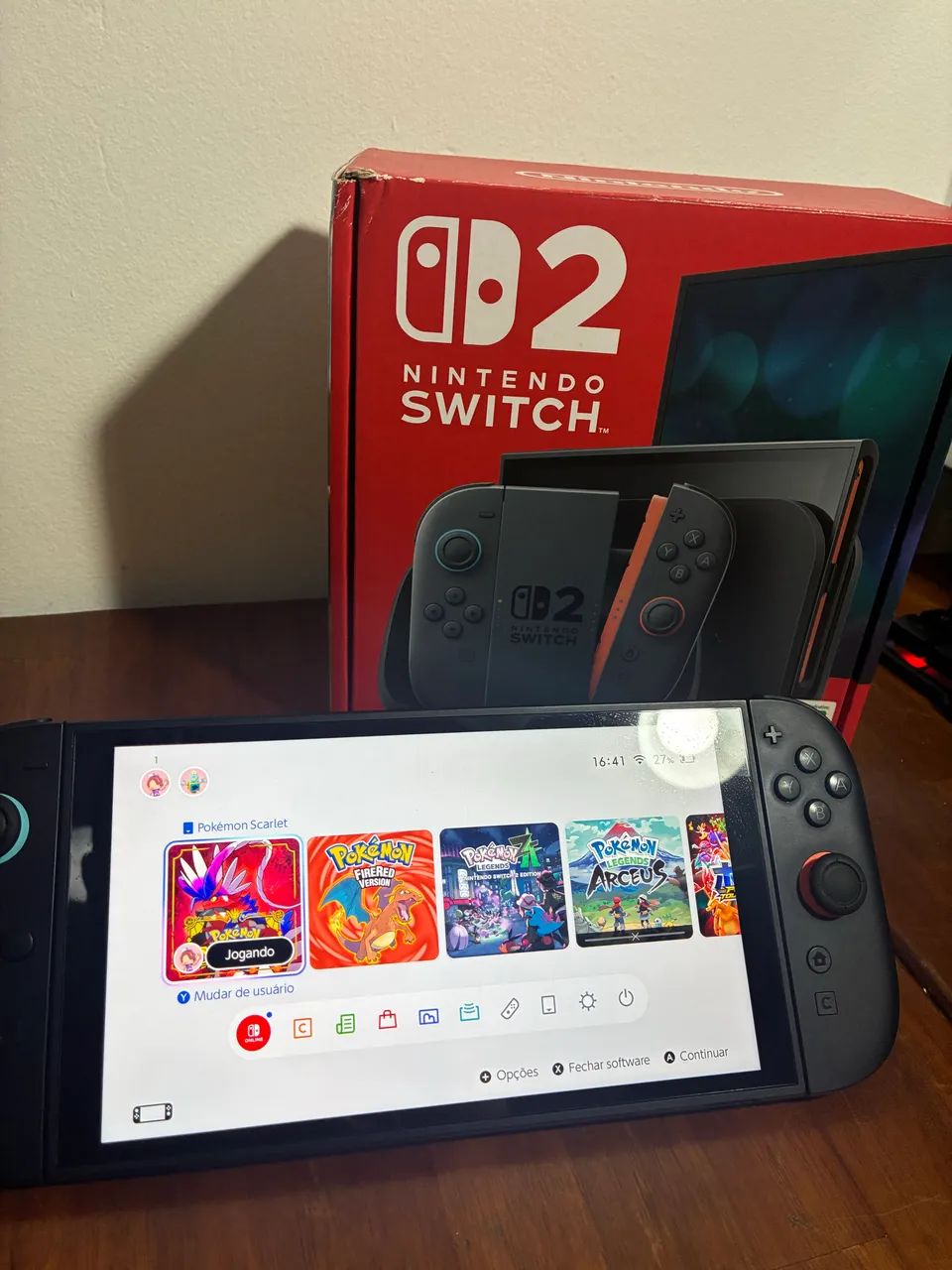 Nintendo Switch 2/ com acessórios  - Foto 2