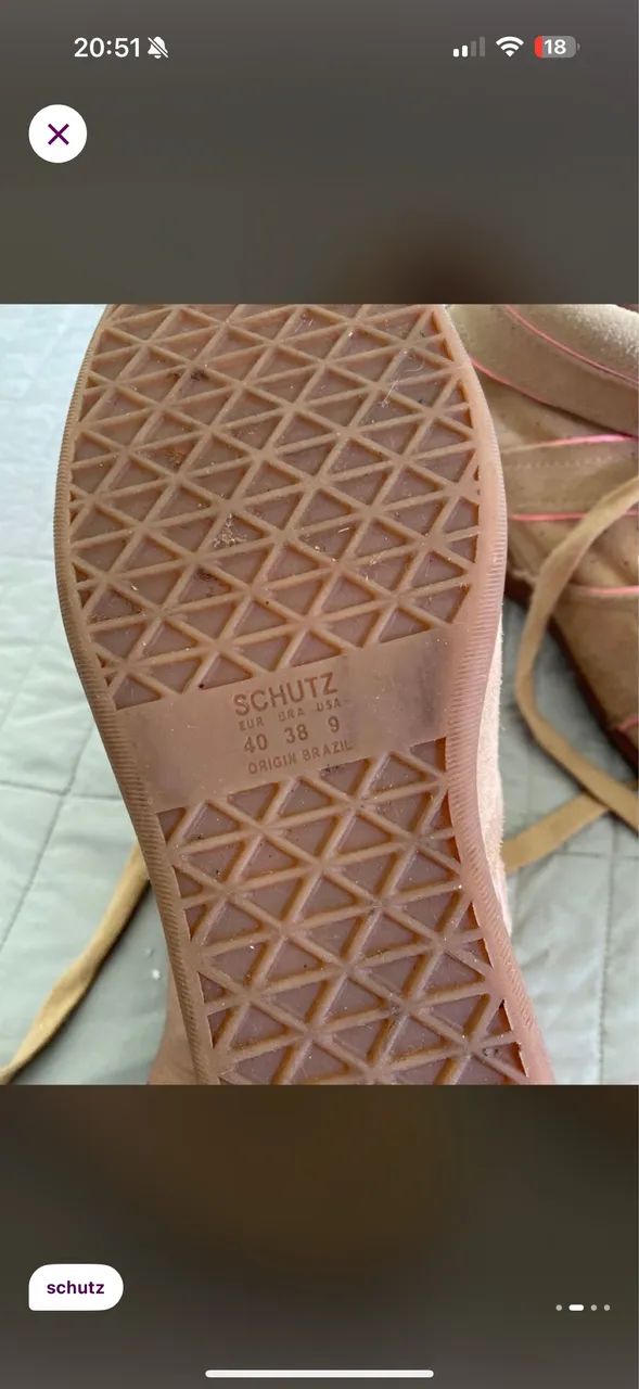 Tênis Schutz com salto - Foto 3