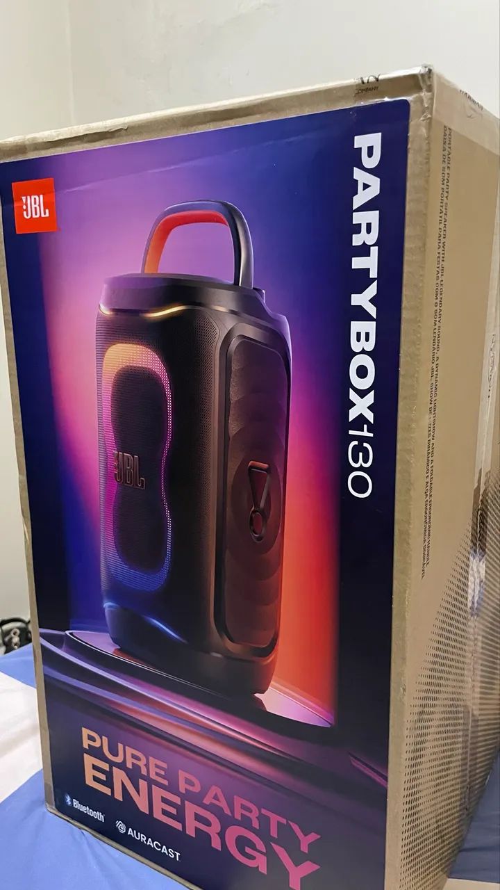 Jbl 130 nova zerada na caixa com nota fiscal 