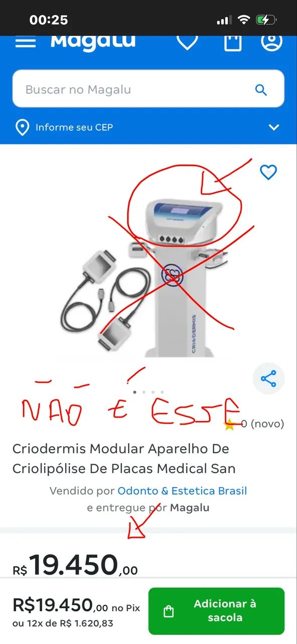 Criolipolise com 6 placas funcionando perfeitamente máquina impecável  com Nota fiscal  - Foto 6